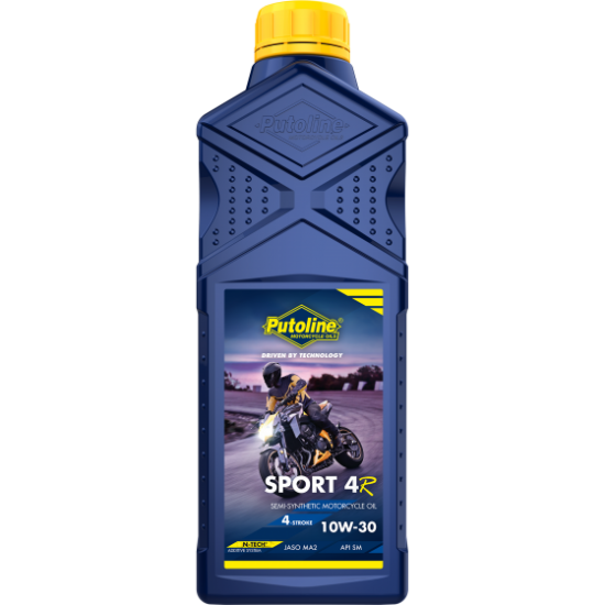 PUTOLINE SPORT 4R 10W-30 SEMI-SYNTHETIC MOTORCYCLE ENGINE OIL 1L