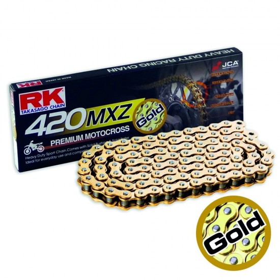 RK 420-126 GOLD - PRO MX NON-O-RING CHAIN