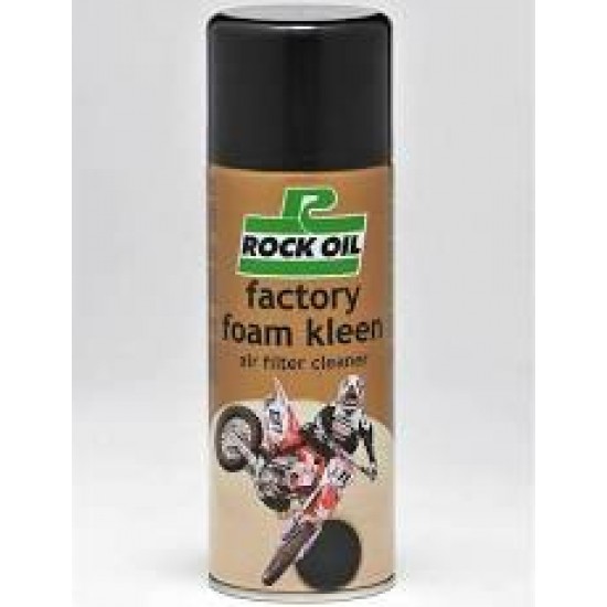 ROCK OIL FACTORY FOAM KLEEN MOTOCROSS AIR FILTER CLEANER 400ML