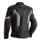 RST AXIS CE MENS LEATHER JACKET BLACK-GREY-WHITE 