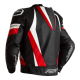 RST TRACTECH EVO 4 CE MENS LEATHER JACKET BLACK-RED