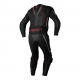 RST S1 CE MENS LEATHER SUIT BLACK-GREY-RED