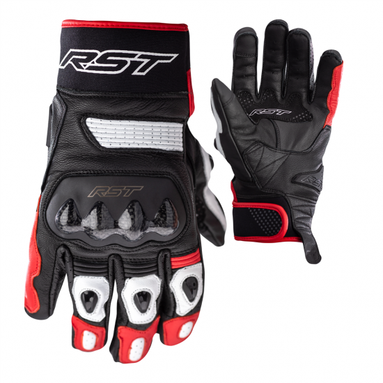 RST FREESTYLE 2 CE MENS GLOVE BLACK RED WHITE 