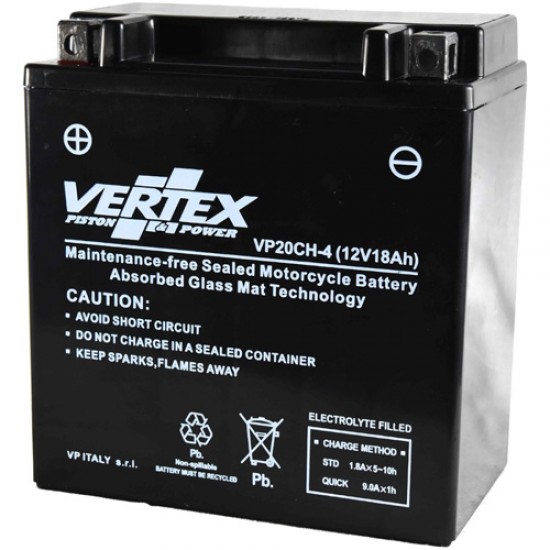 YTX20-BS VERTEX BATTERY 