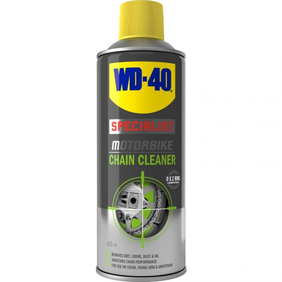 WD-40 MOTORCYCLE CHAIN CLEANER 400ML WD 40