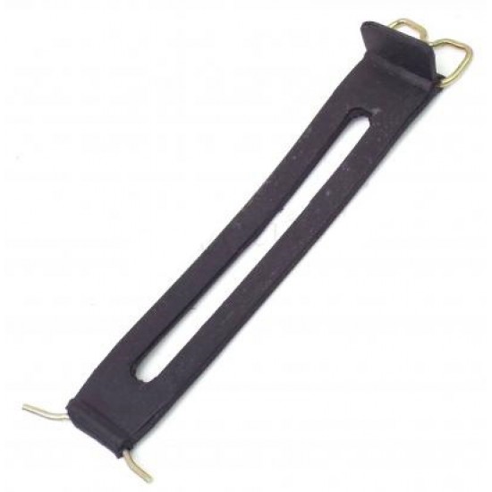 MOTORCYCLE BATTERY BAND RUBBER STRAP 185MM LONG X 30MM WIDE - B LOOP
