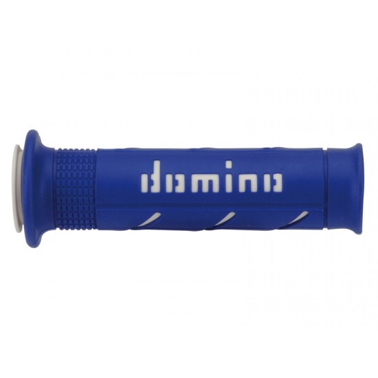 DOMINO A250 ROAD RACING GRIPS BLUE/WHITE