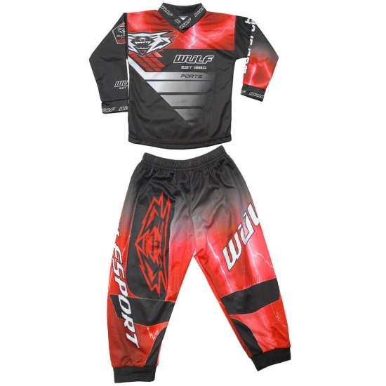 WULFSPORT FORTE TODDLER SUIT RED