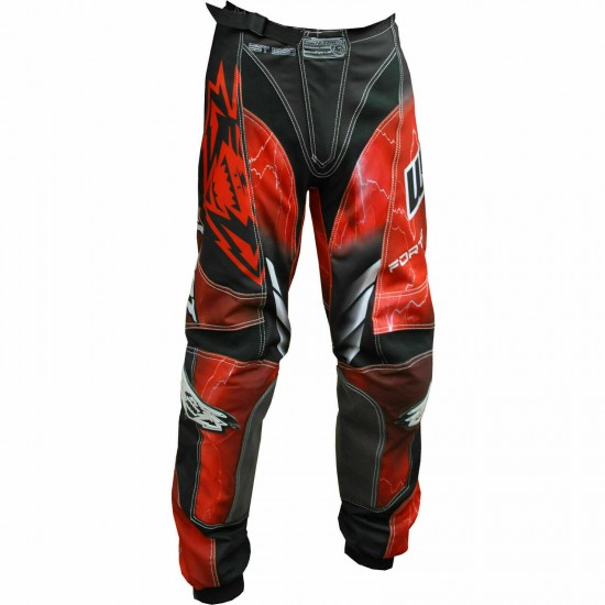 WULFSPORT ADULT FORTE MOTOCROSS PANTS RED