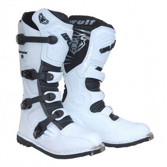 WULFSPORT ADULT TRACKSTAR BOOTS WHITE 