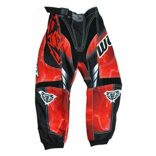 WULFSPORT YOUTH FORTE MOTOCROSS PANTS RED