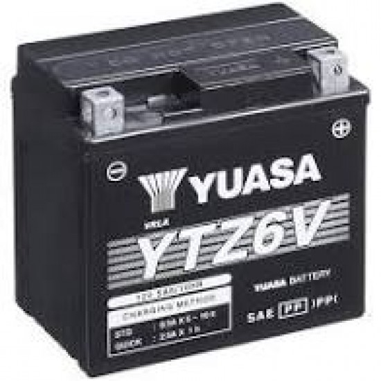 YUASA YTZ-6V MOTORCYCLE BATTERY